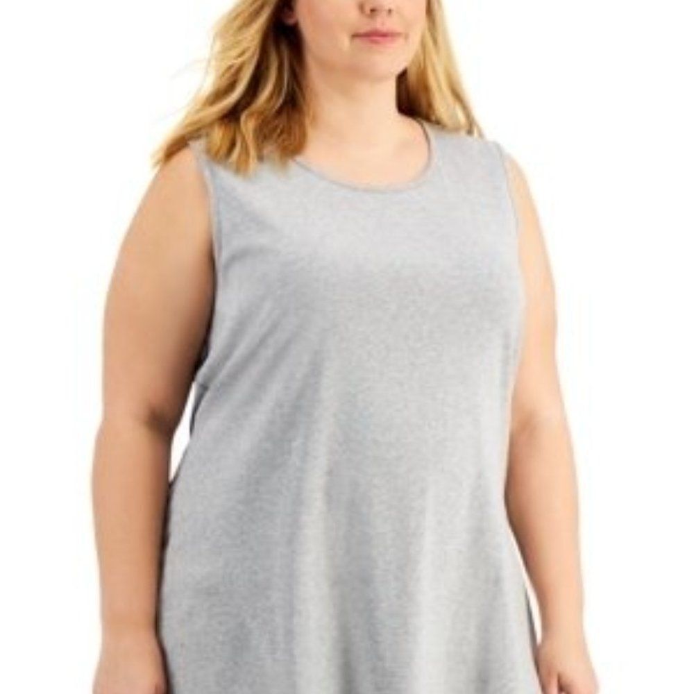 Karen Scott Plus Size Cotton Tank Top